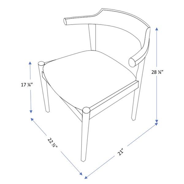 Zola Dining Chair Black Leather Set of 2 - MidinMod