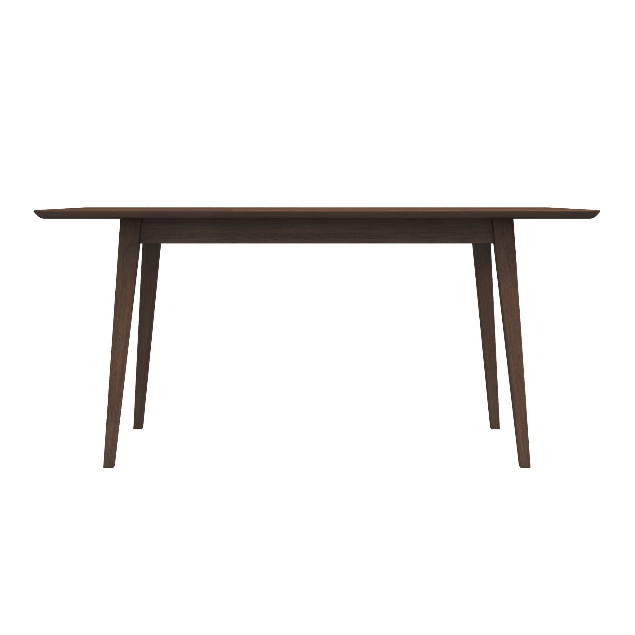 Adira Solid Wood Walnut Large Dining Table - MidinMod