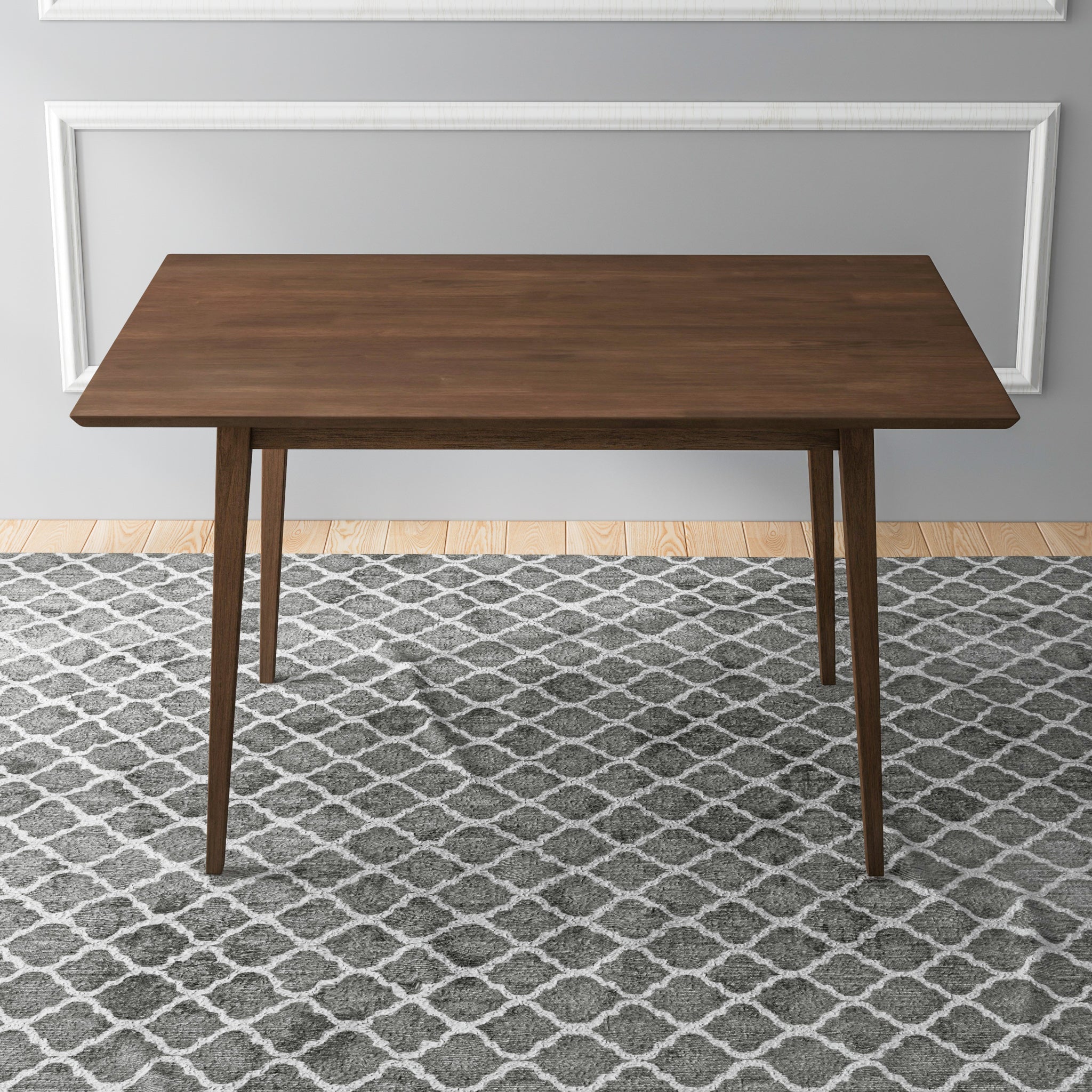 Alpine Small Walnut Dining Table - MidinMod