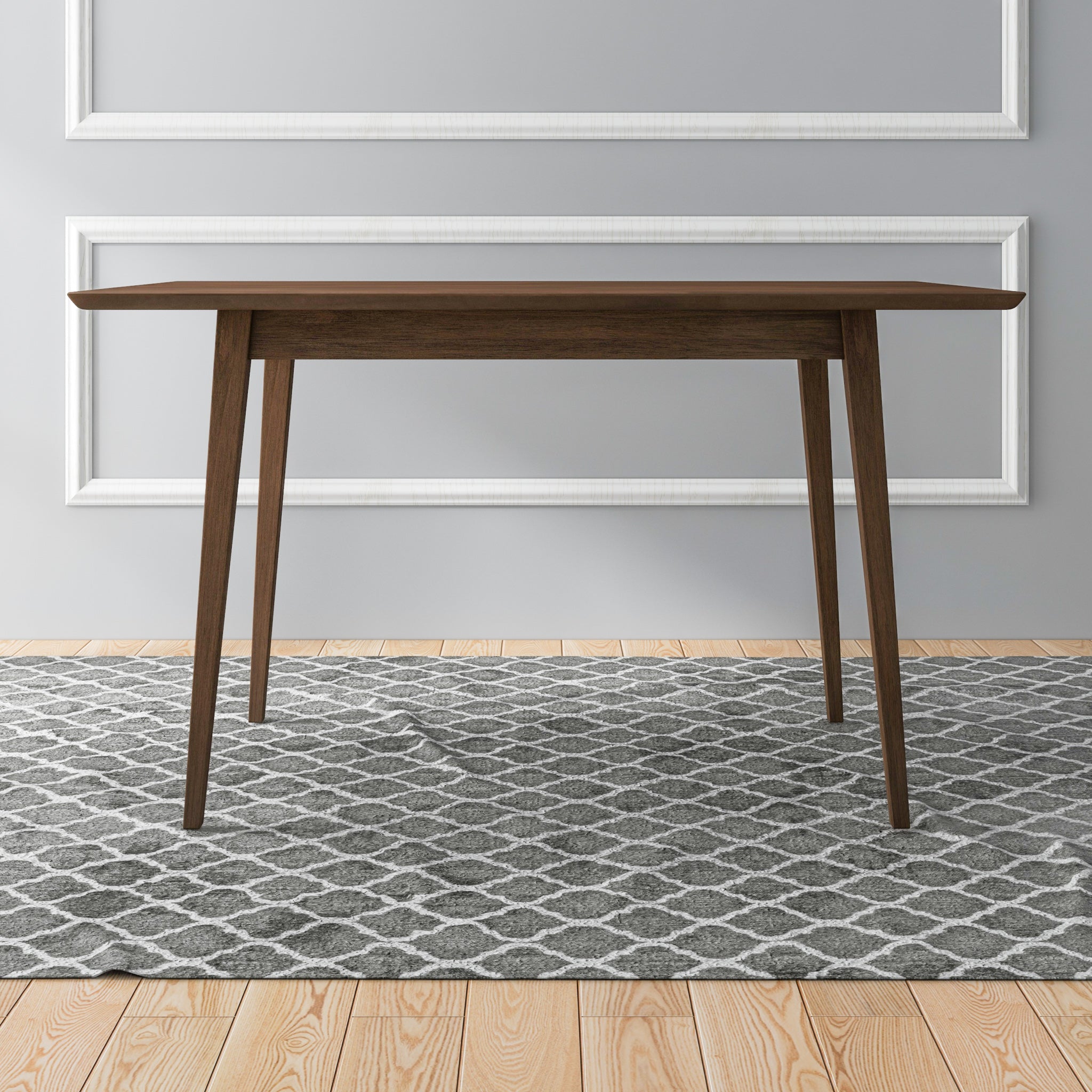 Alpine Small Walnut Dining Table - MidinMod