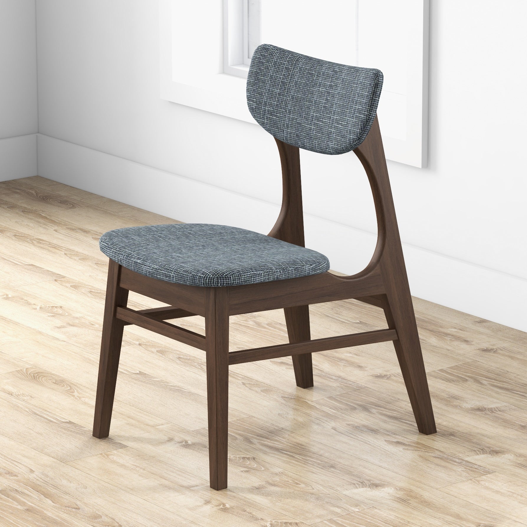 Collins Dining Chair Grey Set of 2 - MidinMod