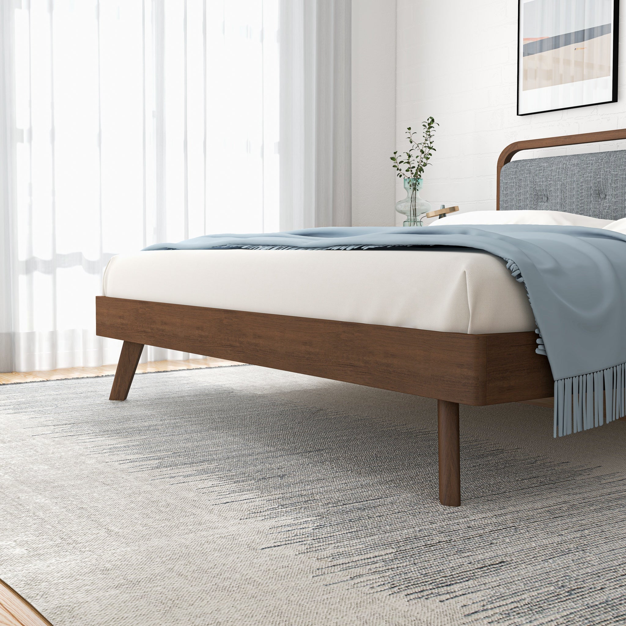 Modern Divani Platform Bed (King) - MidinMod