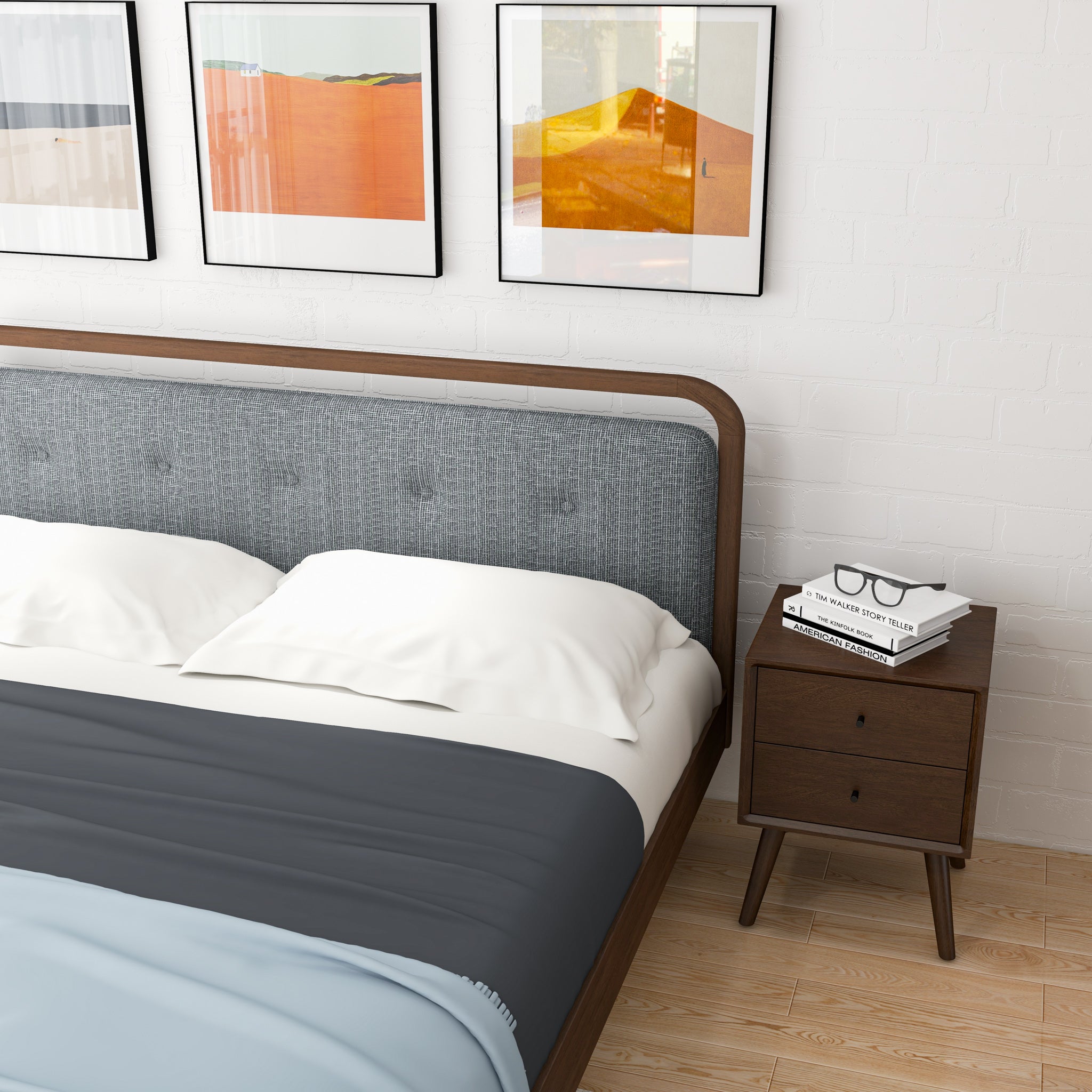 Modern Divani Platform Bed (King) - MidinMod