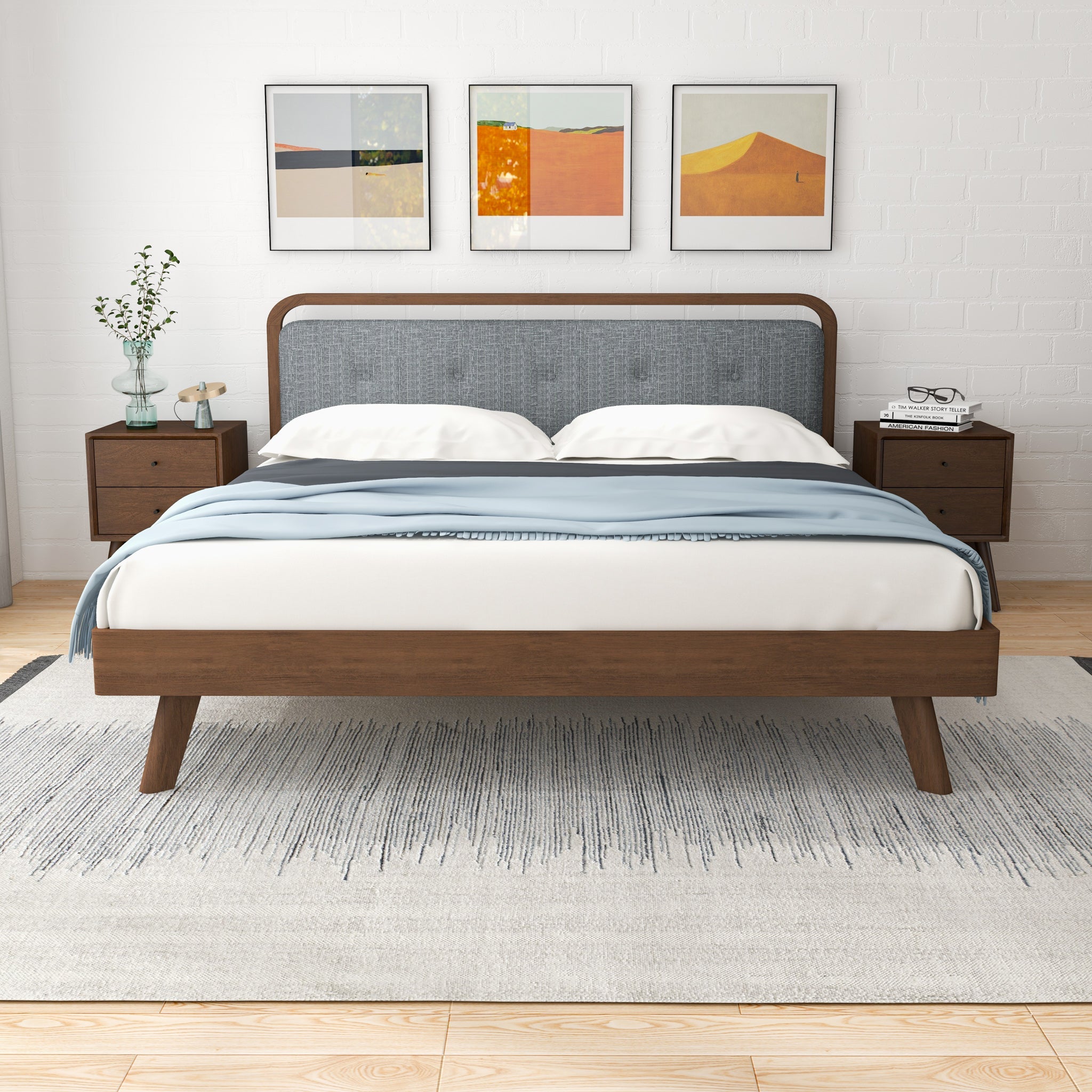 Modern Divani Platform Bed (King) - MidinMod