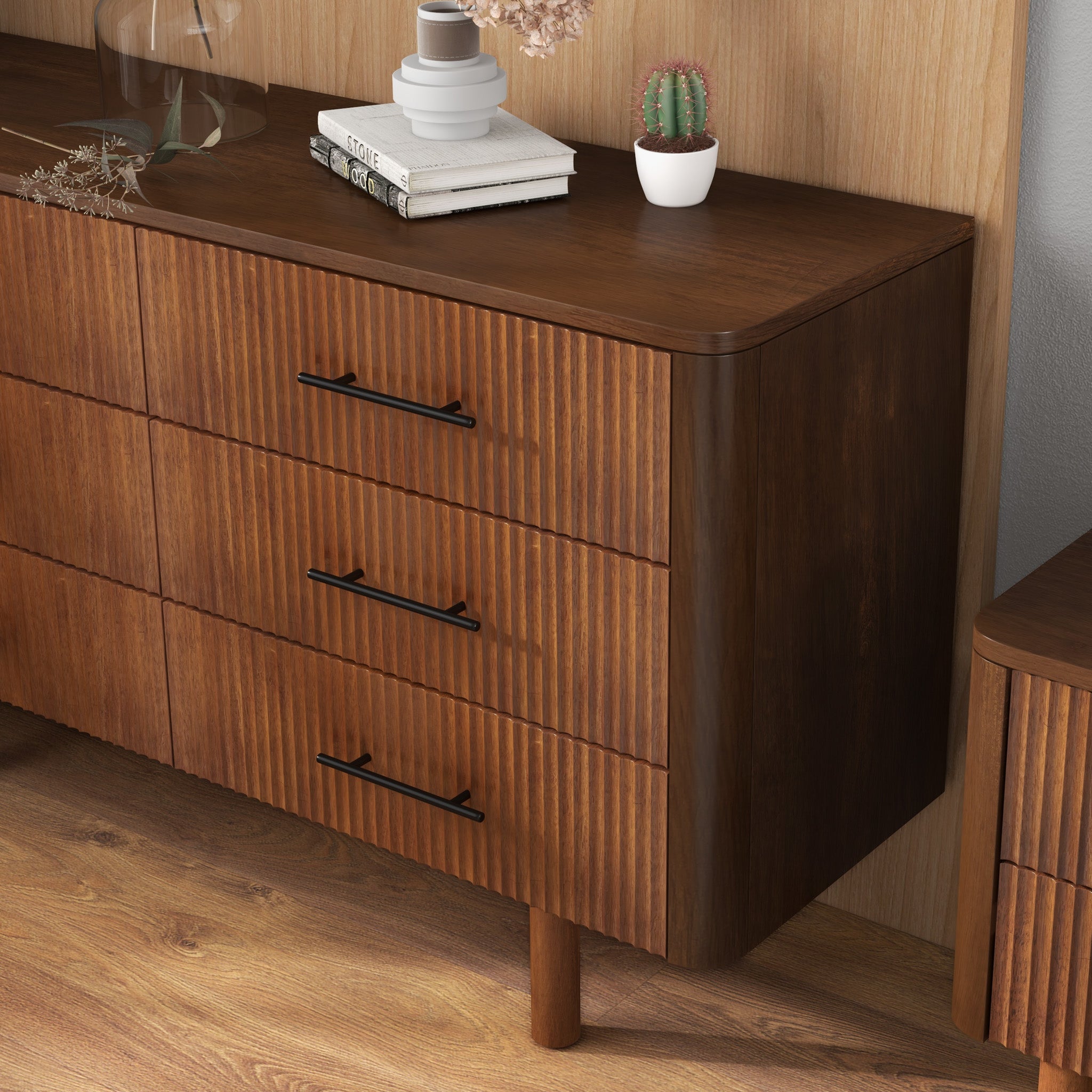 Stanley 6 Drawers Dresser - MidinMod