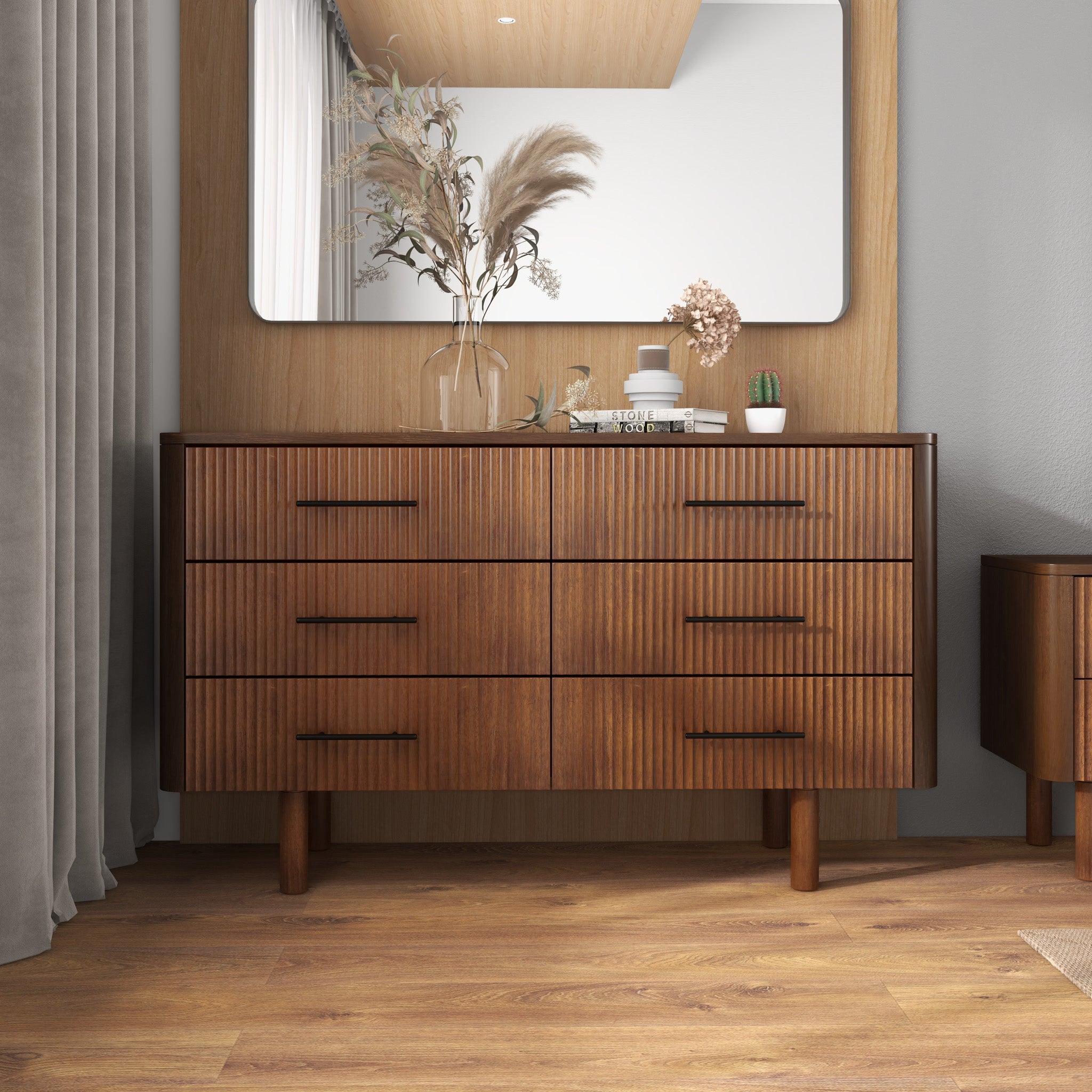 Stanley 6 Drawers Dresser - MidinMod