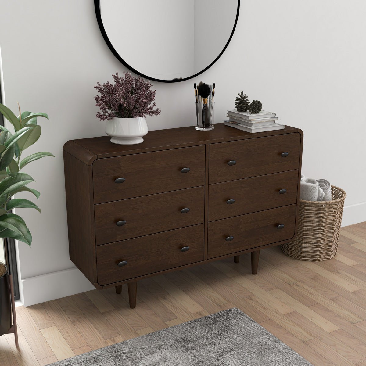 Mid Century Modern Stein Dresser (6 Drawers) - MidinMod