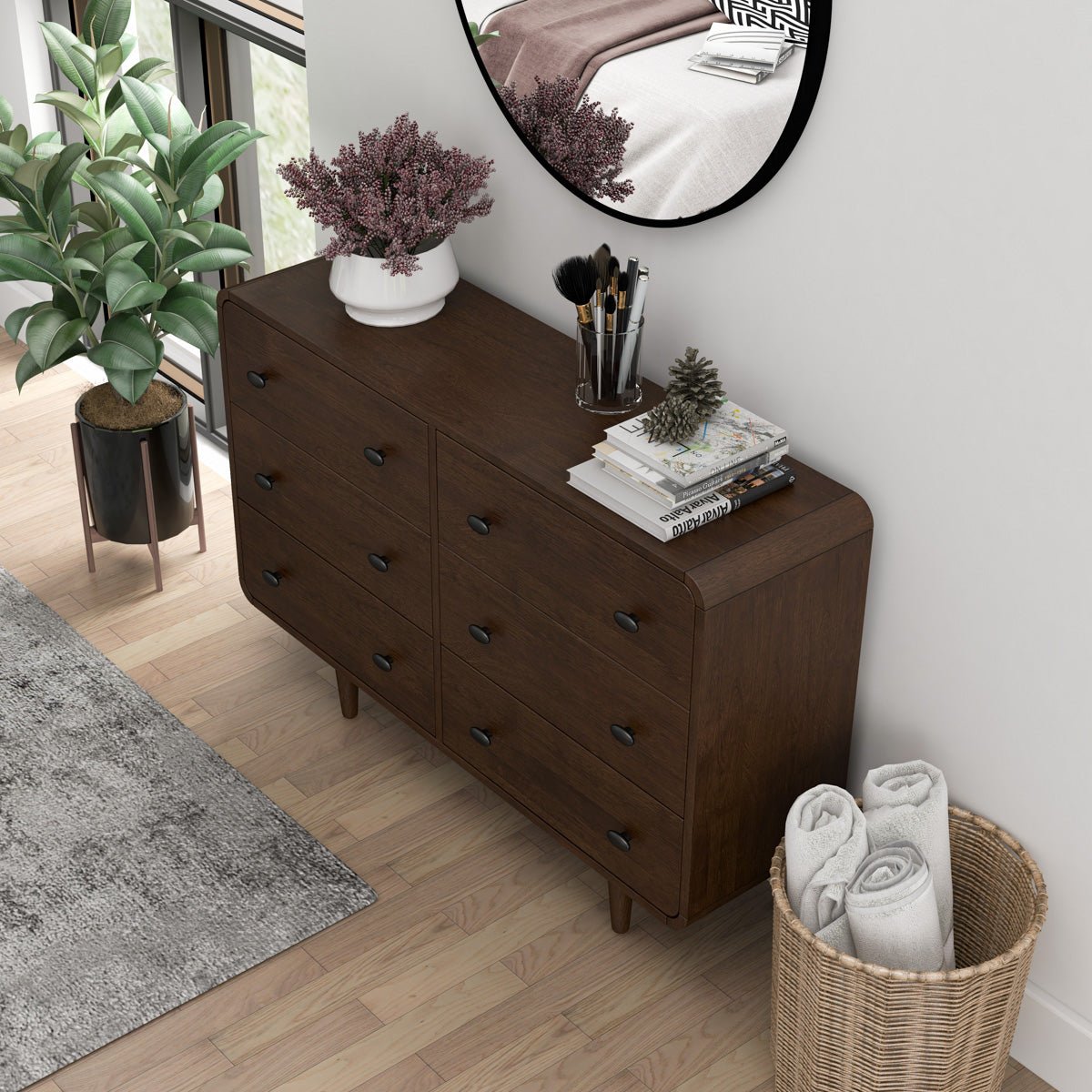 Mid Century Modern Stein Dresser (6 Drawers) - MidinMod