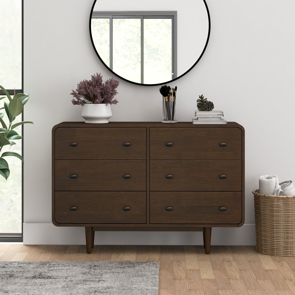 Mid Century Modern Stein Dresser (6 Drawers) - MidinMod