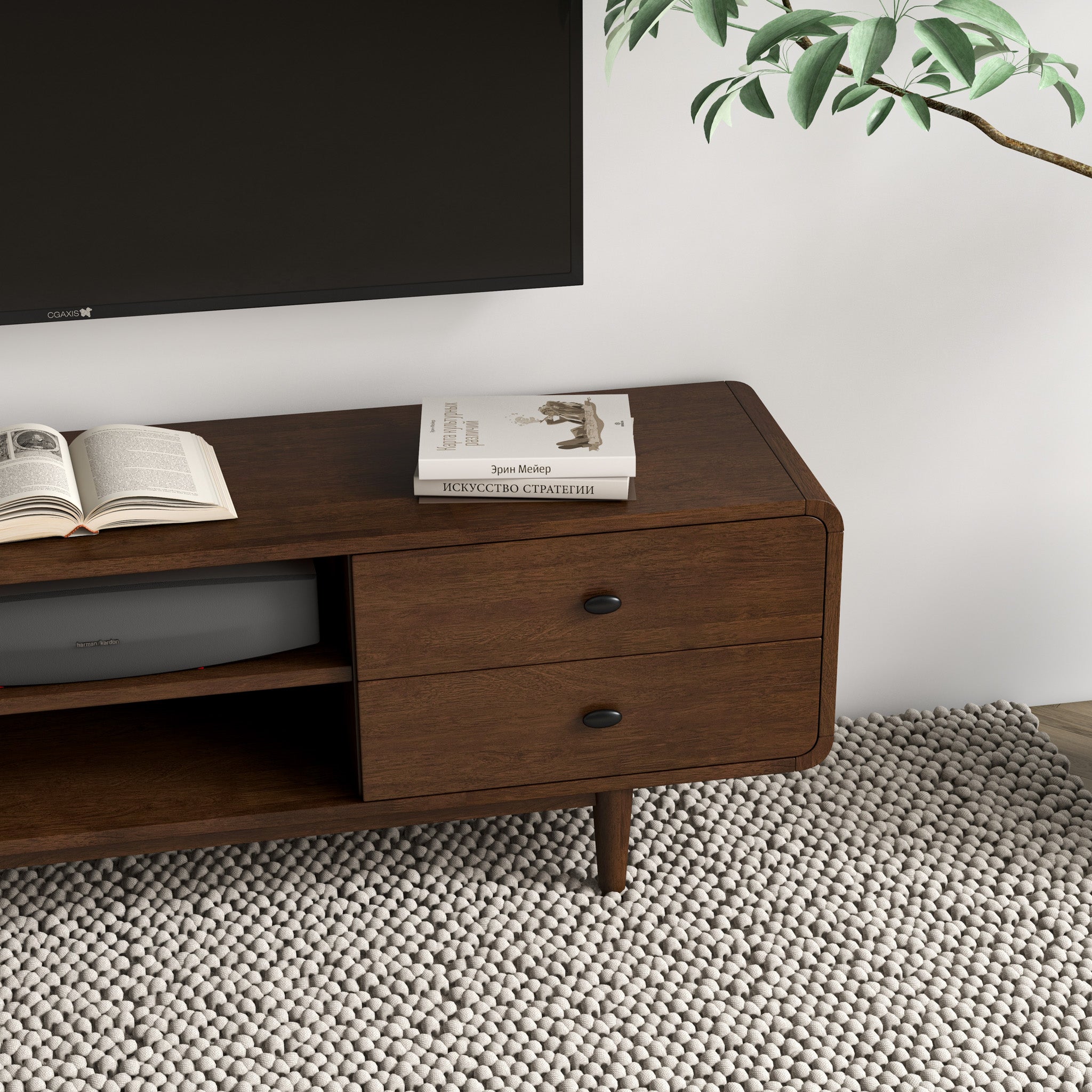 Stein Mid Century Modern Style TV Stand TV's up to 65" | MidinMod |TX | Best Furniture stores in Houston