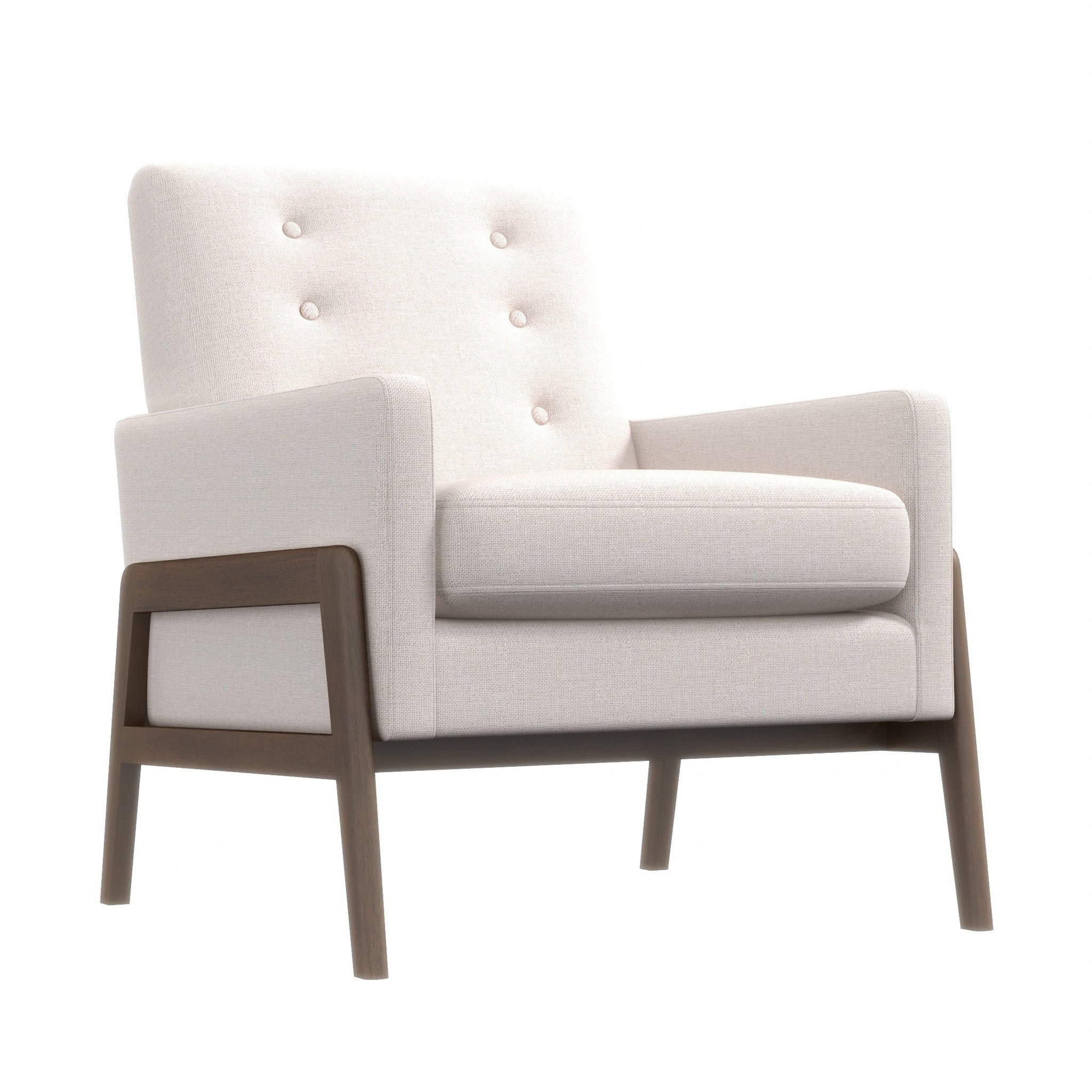 Stella Beige Lounge Chair - MidinMod