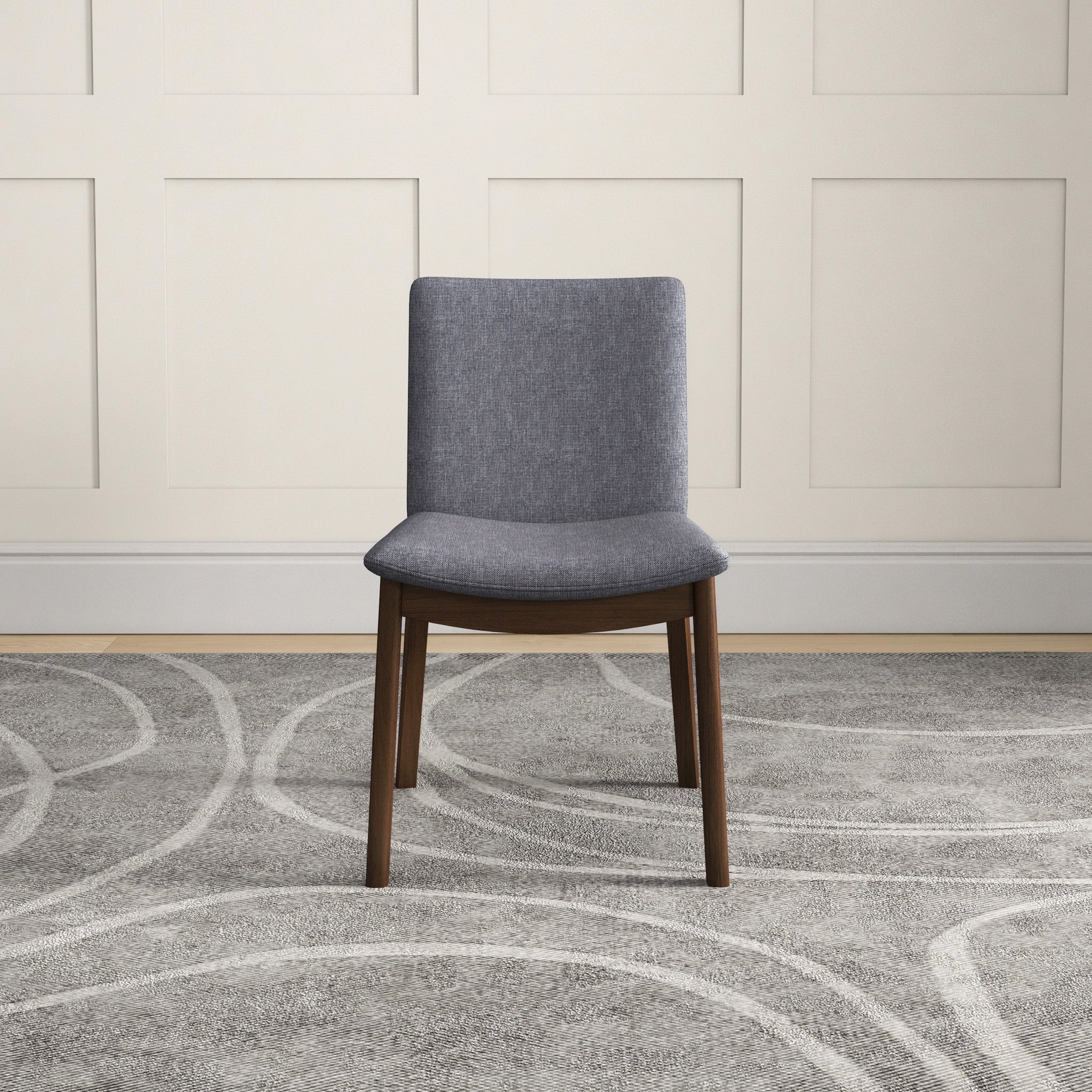 Virginia Dining Chair Light Grey Set of 2 - MidinMod