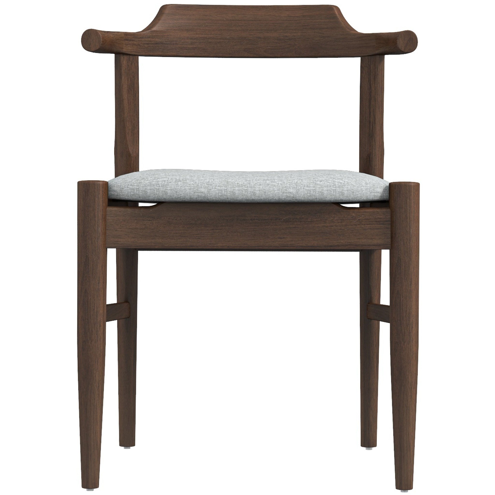 Zola Dining Chair Grey Fabric Set of 2 - MidinMod