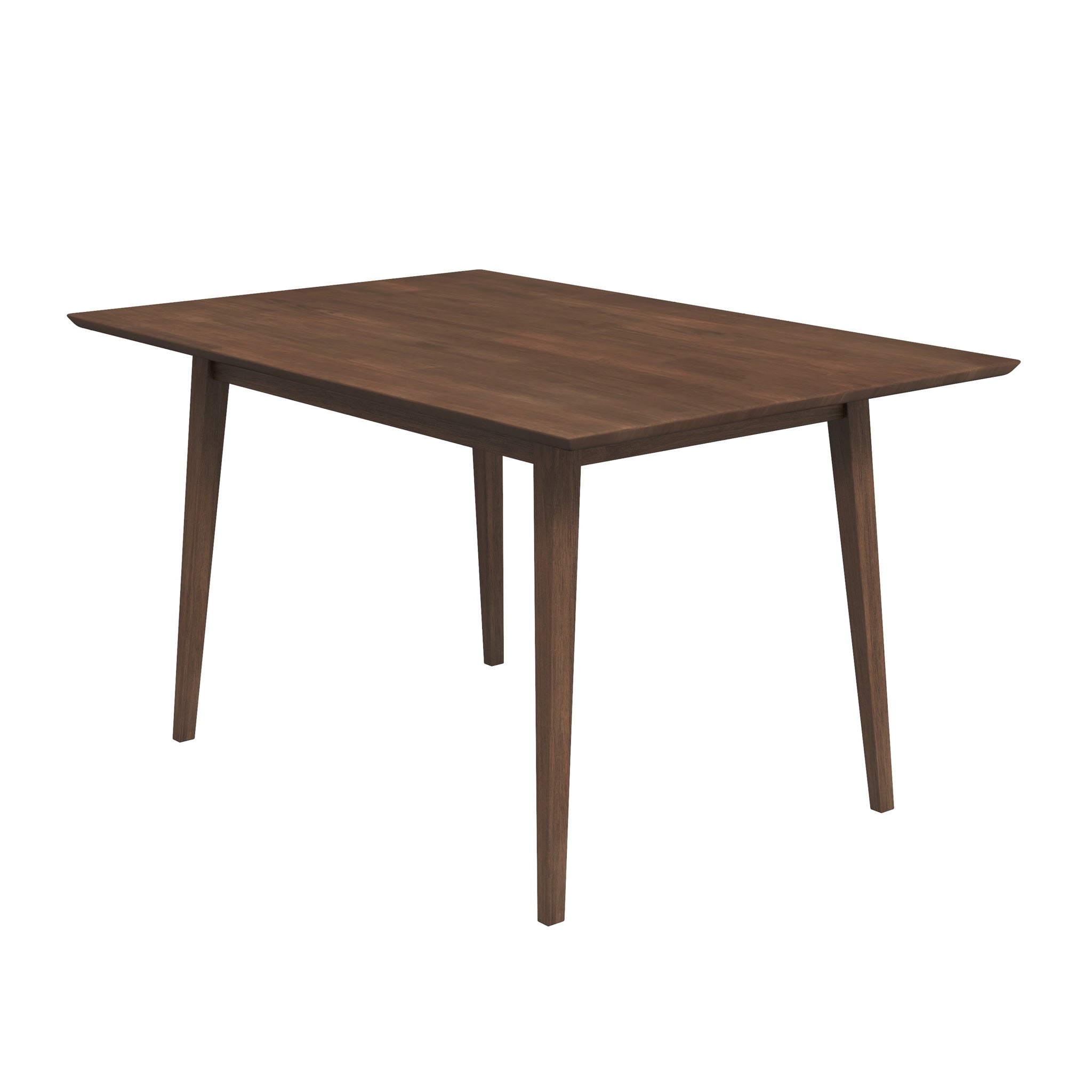 Adira Solid Wood Walnut Small Dining Table - MidinMod