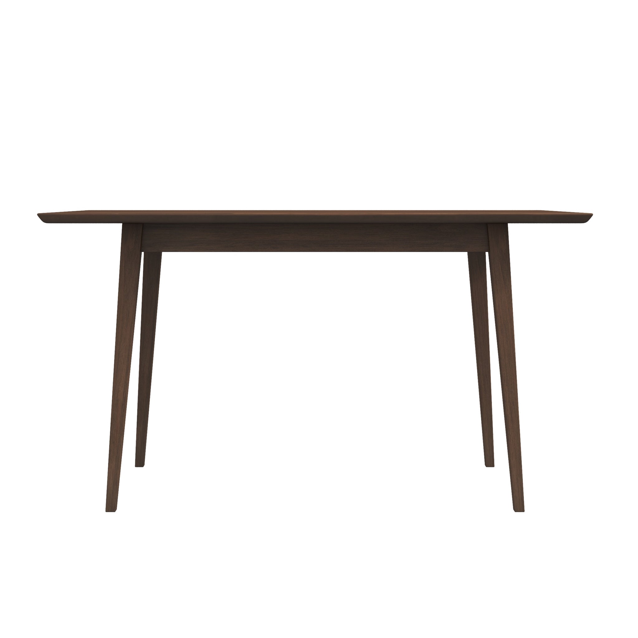 Adira Solid Wood Walnut Small Dining Table - MidinMod