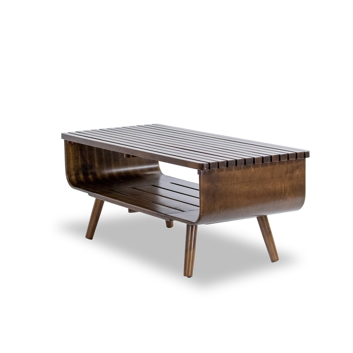 Agora Coffee Table Walnut - MidinMod