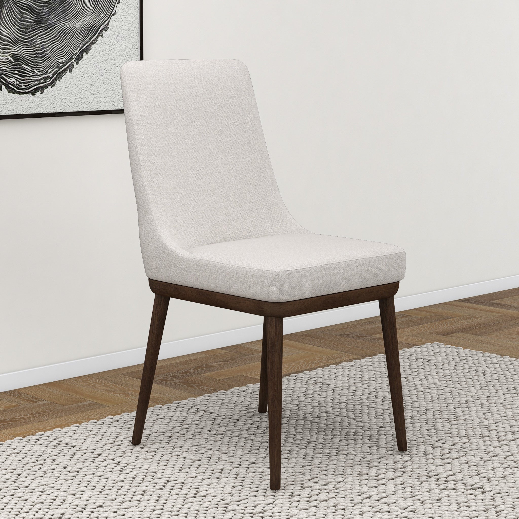Brighton Dining Chair Beige Set of 2 - MidinMod
