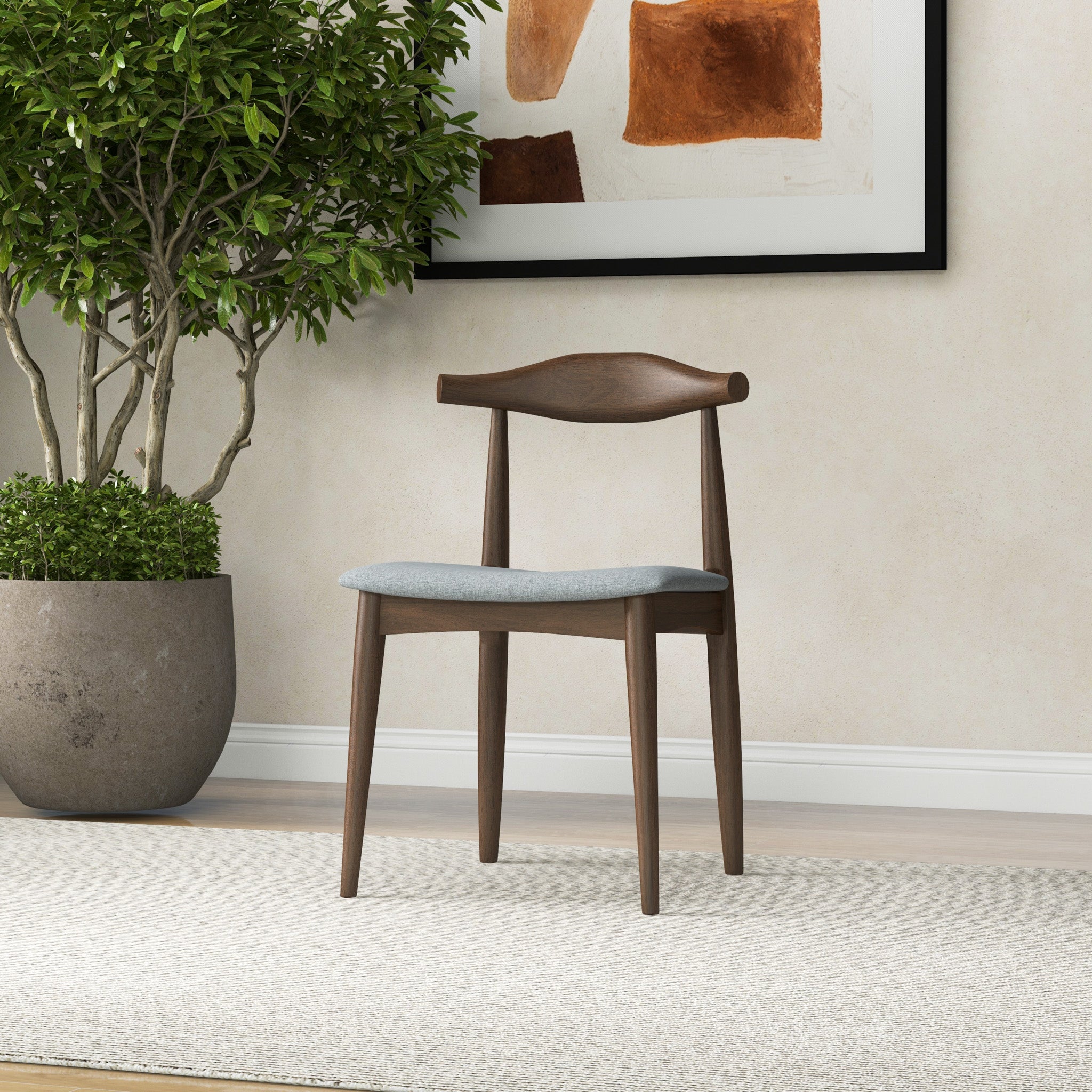 Juliet Dining Chair Fabric Set of 2 - MidinMod