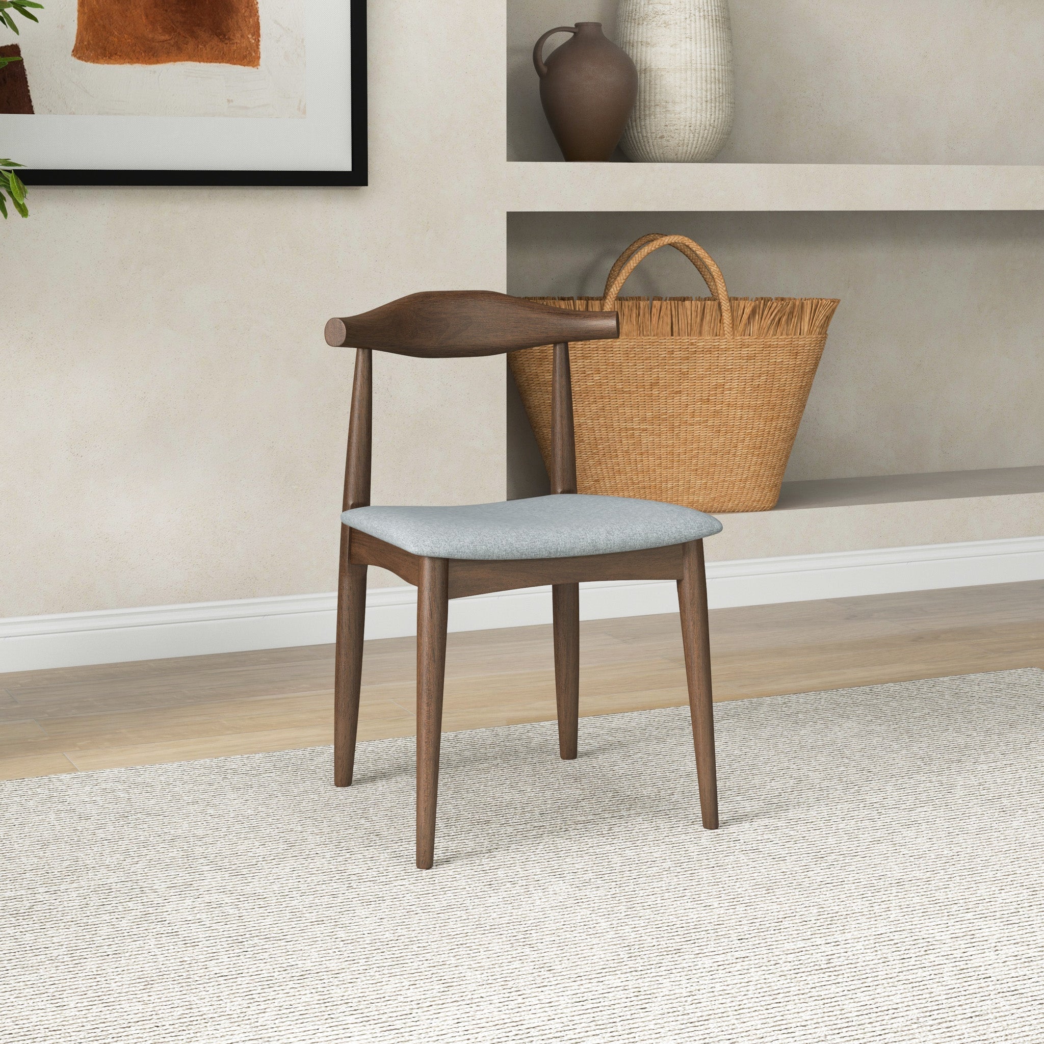Juliet Dining Chair Fabric Set of 2 - MidinMod