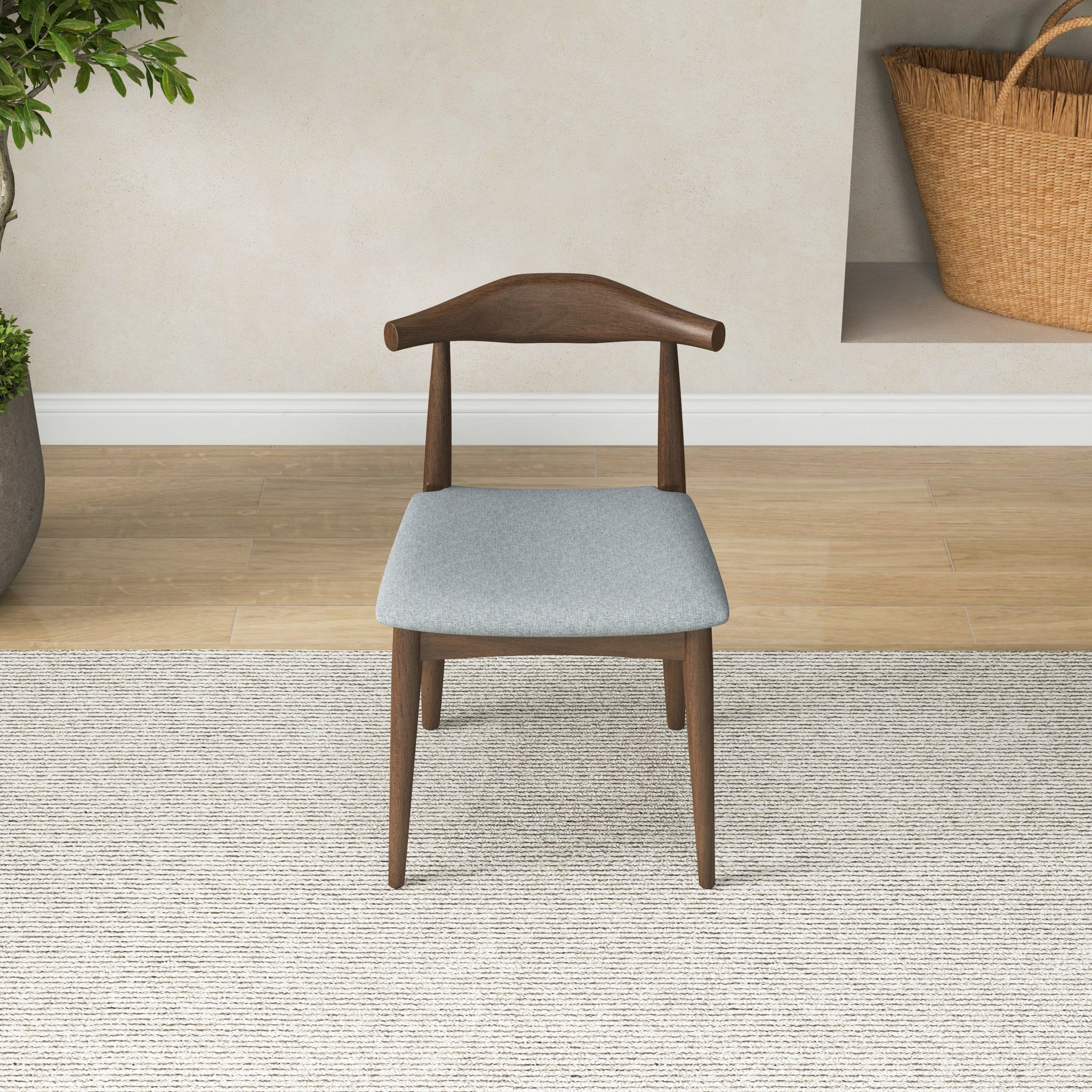 Juliet Dining Chair Fabric Set of 2 - MidinMod