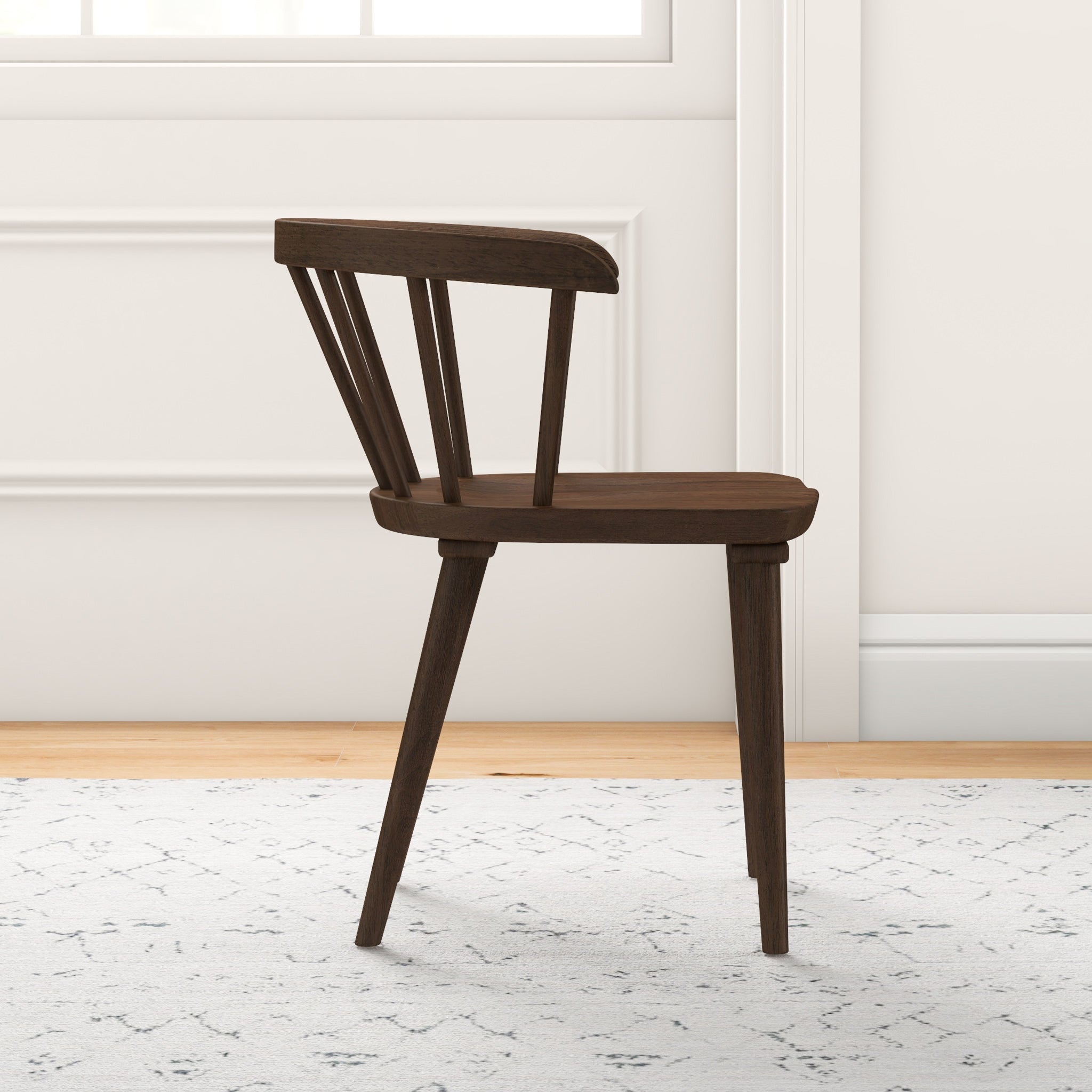 Mabel Mid-Century Modern Solid Wood Dining Chair - MidinMod