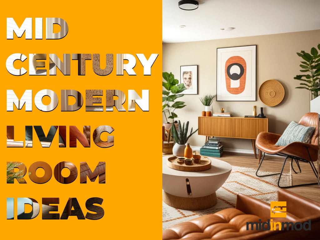 Mid-Century Modern Living Room Ideas - Unlock 21 Masterful Techniques For Embracing This Timeless Trend - MidinMod