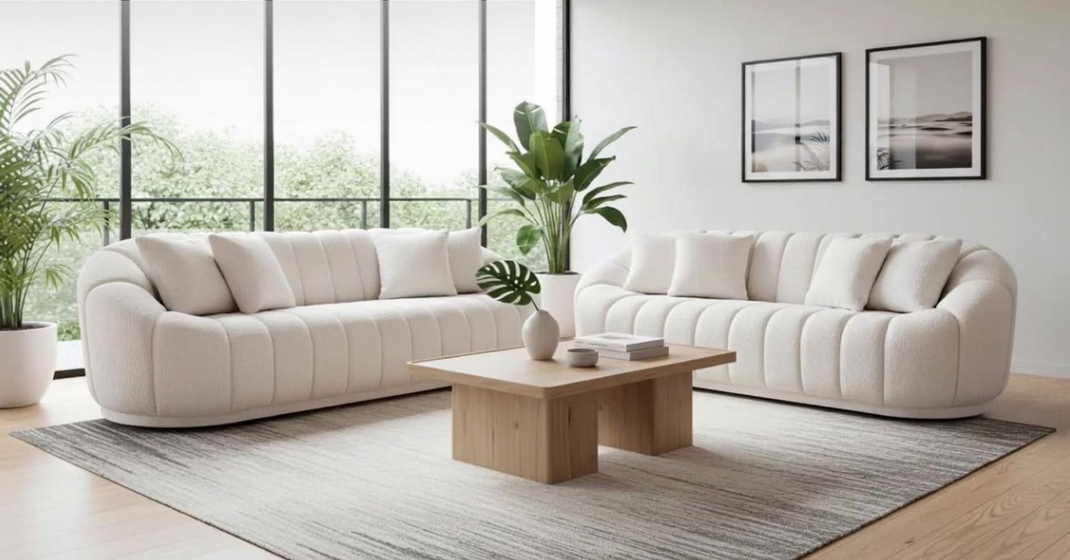 sofa and loveseat