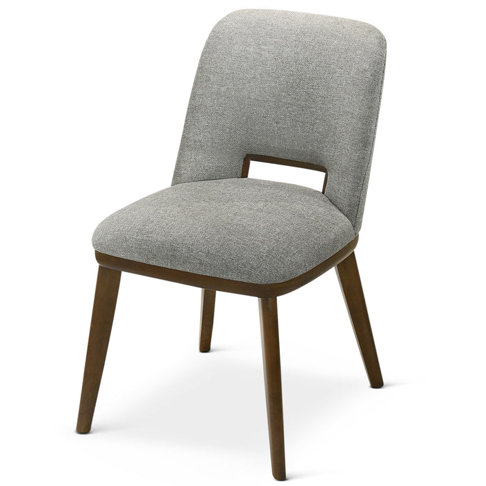 Bonney Light Grey Fabric Dining Chair