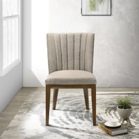 Elm Cream Fabric Dining Chair