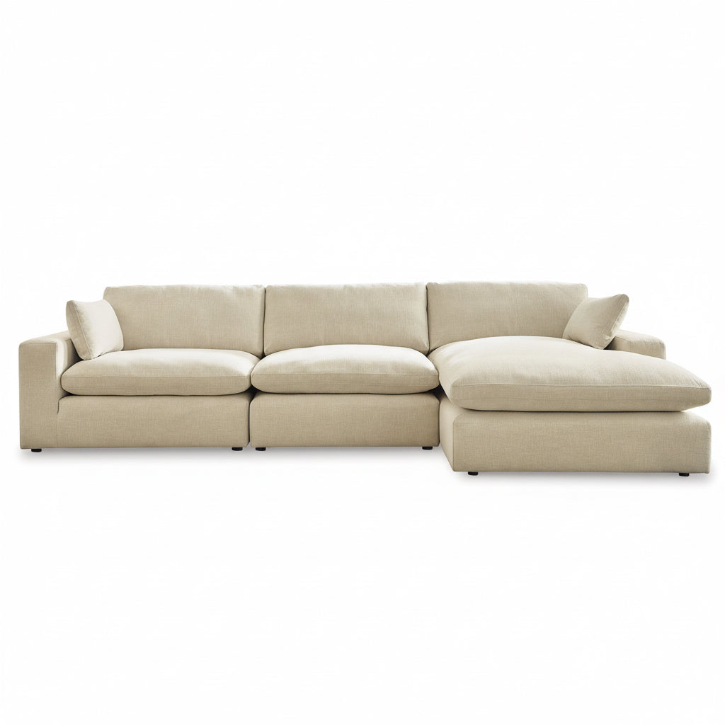 Elyza 3-Piece Sectional with Right Chaise