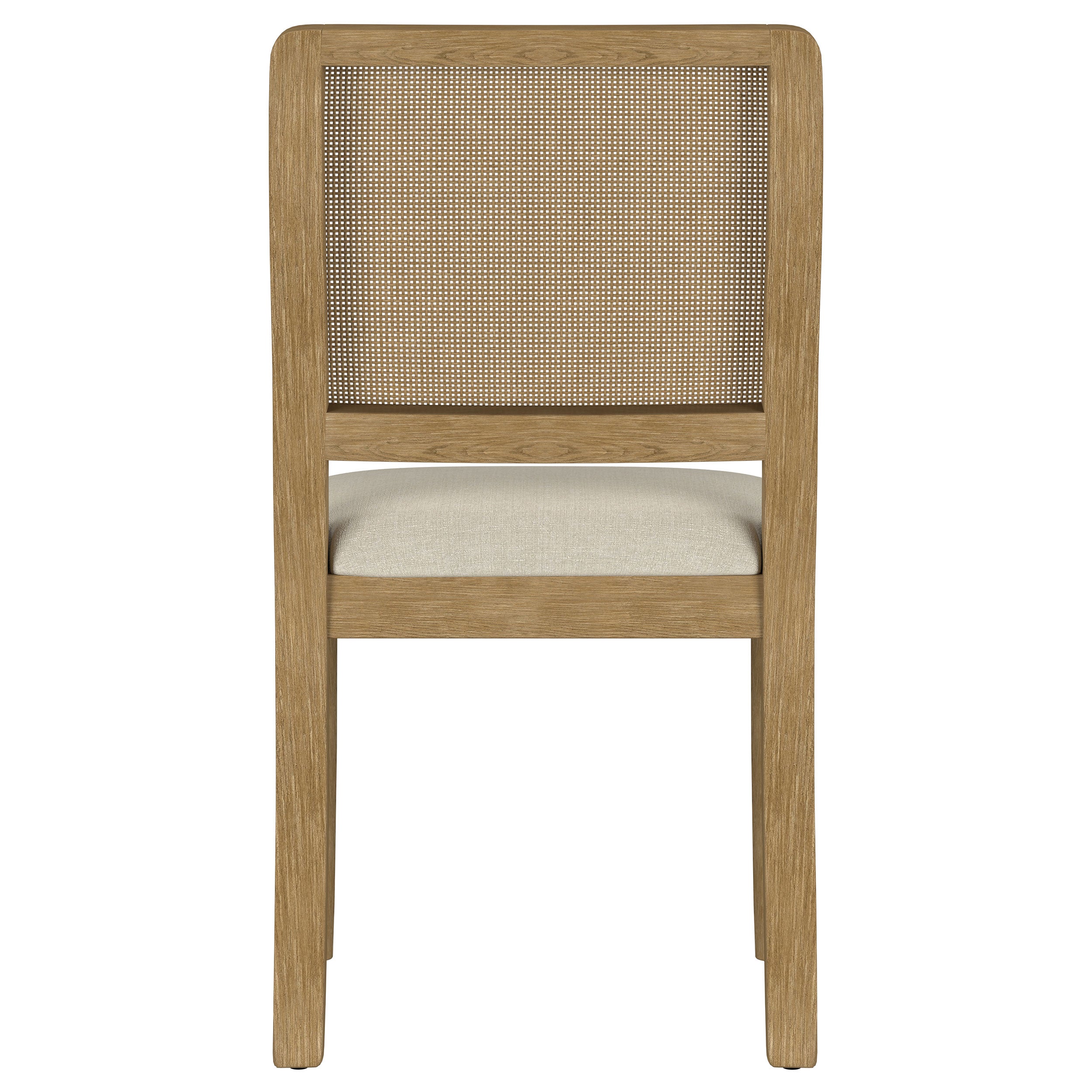Arini Sand Rattan Cane Dining Side Chair - Set of 2
