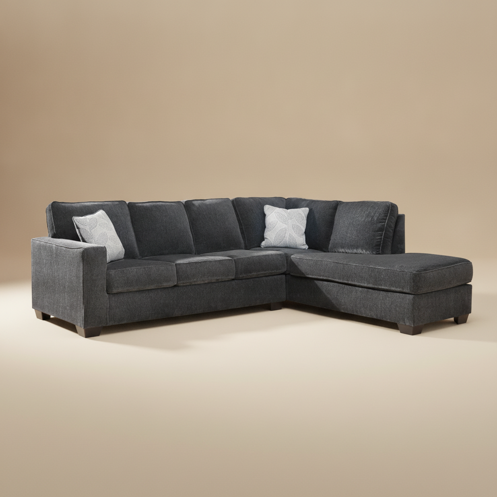 Altari 2-Piece Sleeper Sectional with Chaise - Right-Arm Chaise