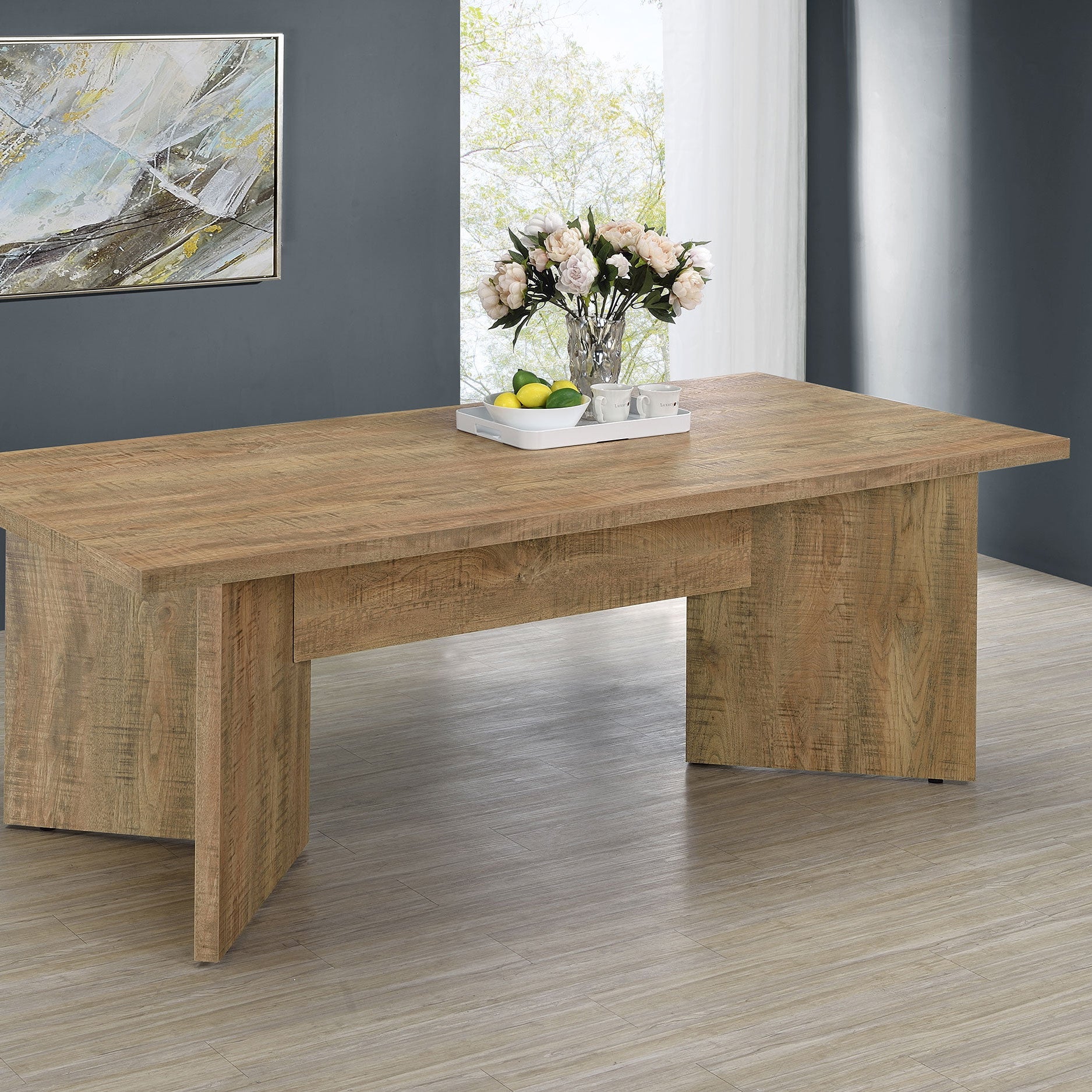 Jamestown 84-inch Composite Wood Dining Table Mango