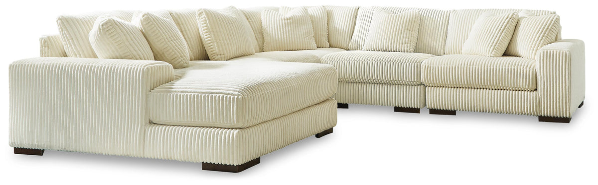 Lindyn 5-Piece Sectional with Chaise - Left-Arm Chaise