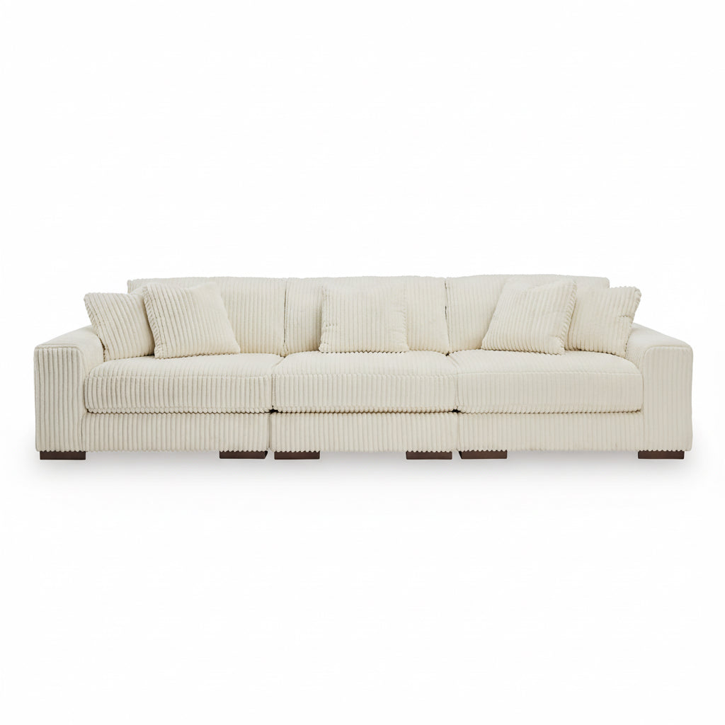 Lindyn 3-Piece Sectional Sofa - Ivory
