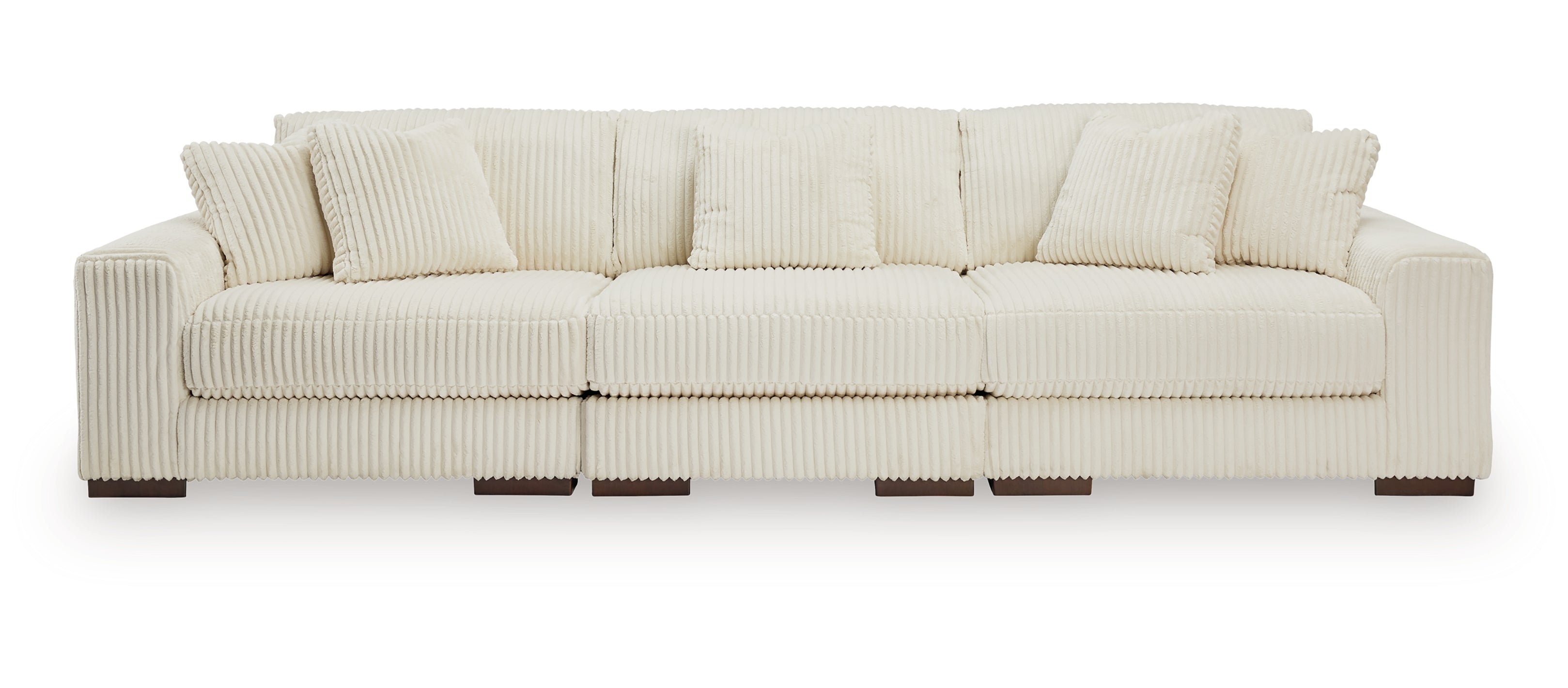 Lindyn 3-Piece Sectional Sofa - Ivory