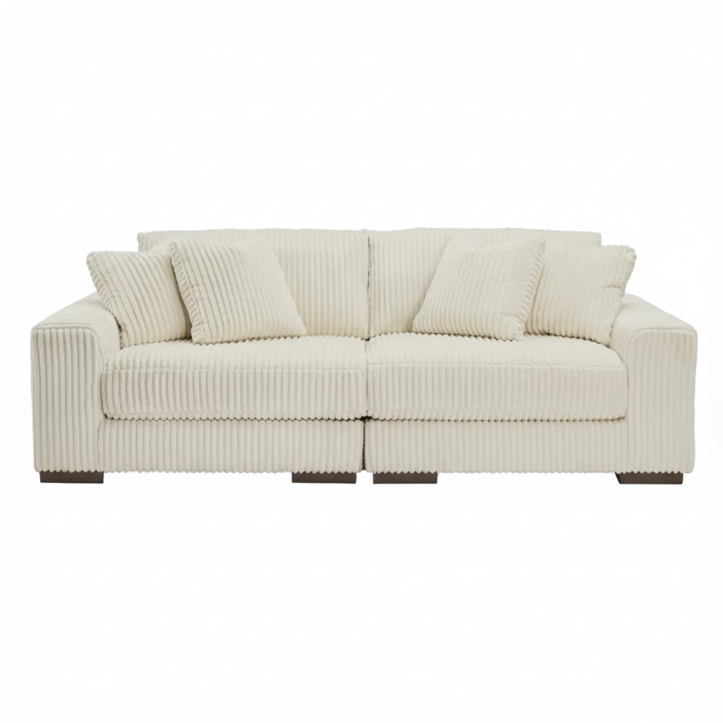 Lindyn 2-Piece Sofa - Ivory