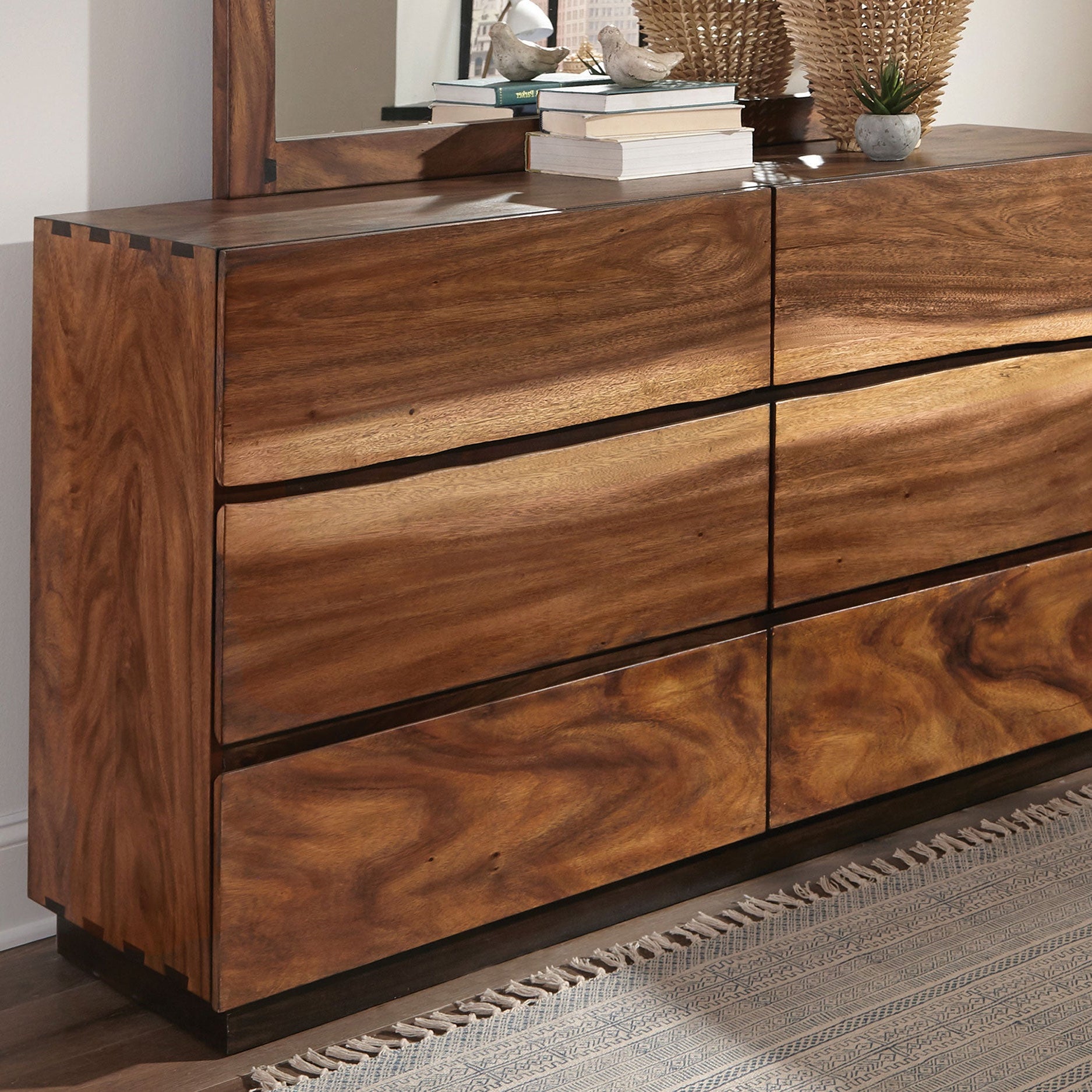 Winslow 6-drawer Dresser Smokey Walnut