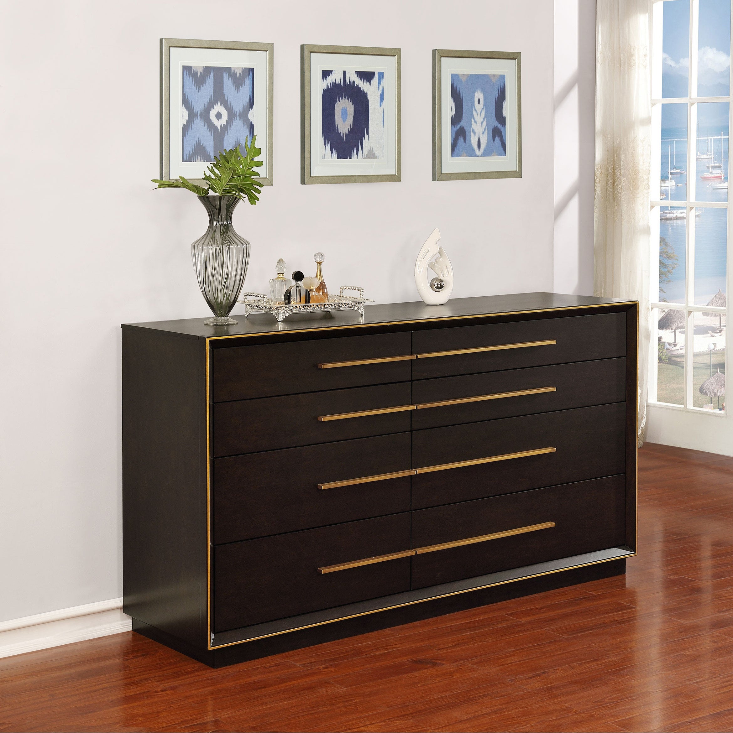 Durango 8-drawer Dresser Smoked Peppercorn