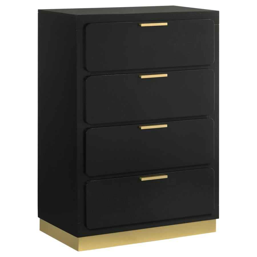 CarawaCaraway 4-drawer Bedroom Chest 