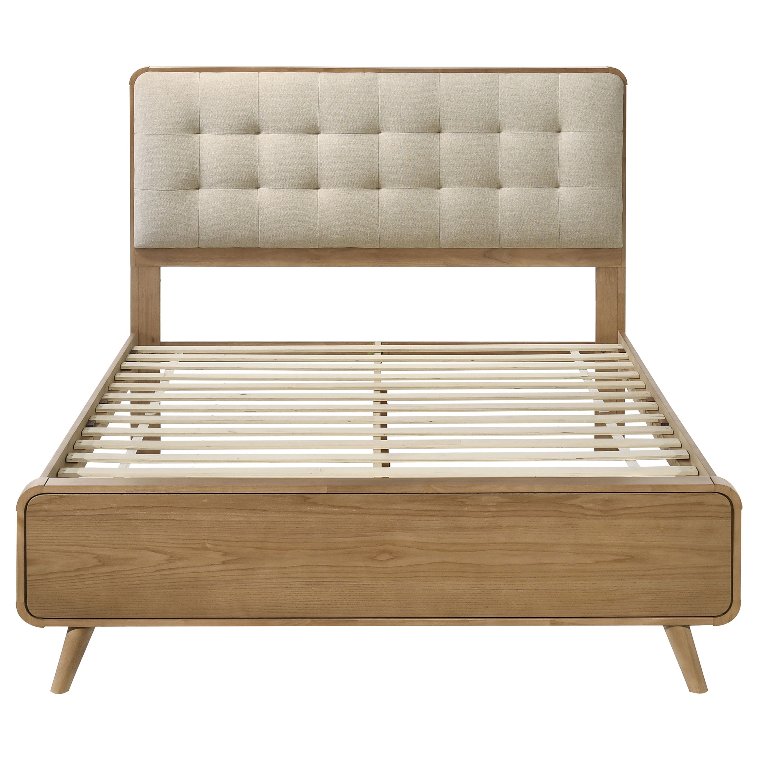 Robyn Light Ash Wood Platform Bed