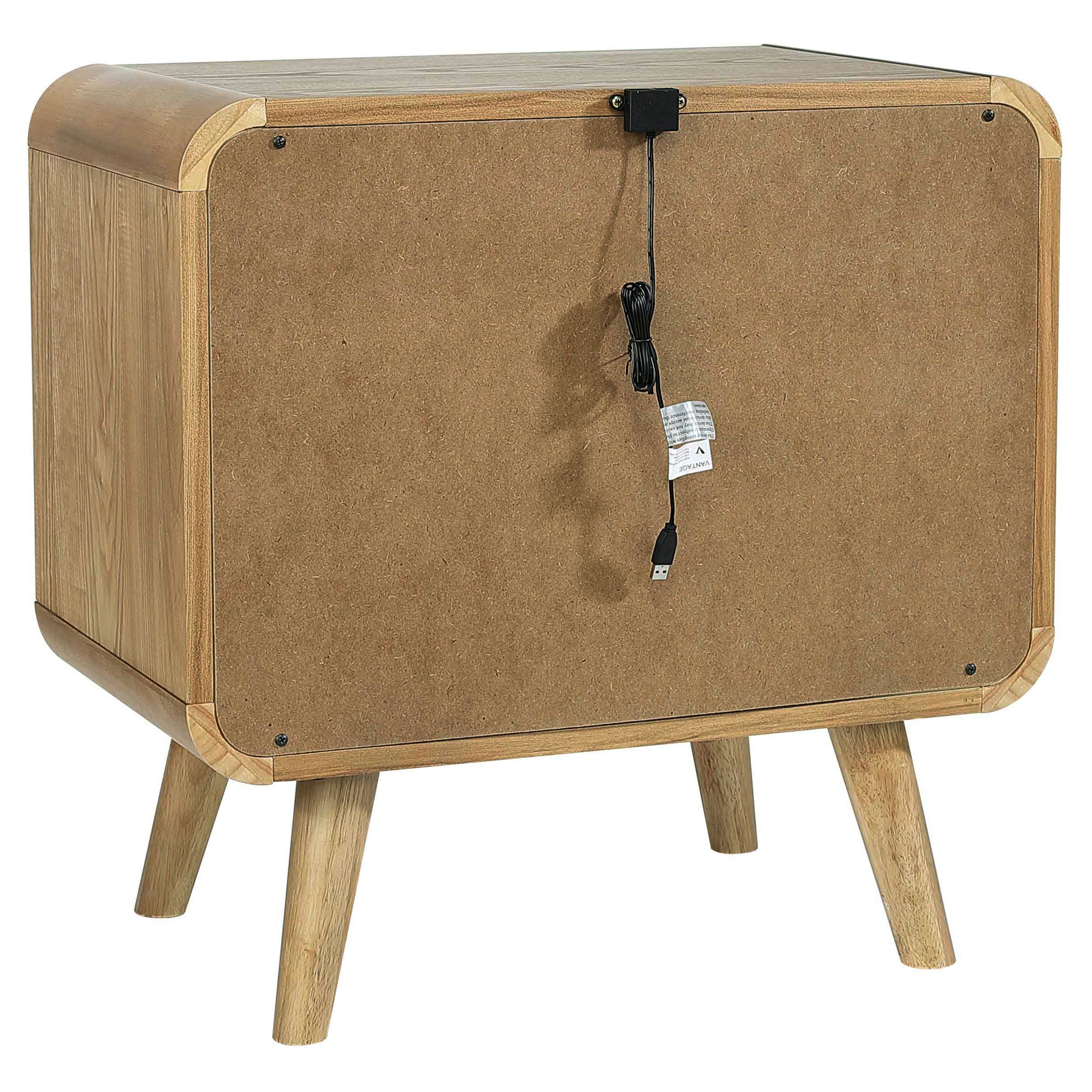 Robyn 2-drawer Nightstand Bedside Table