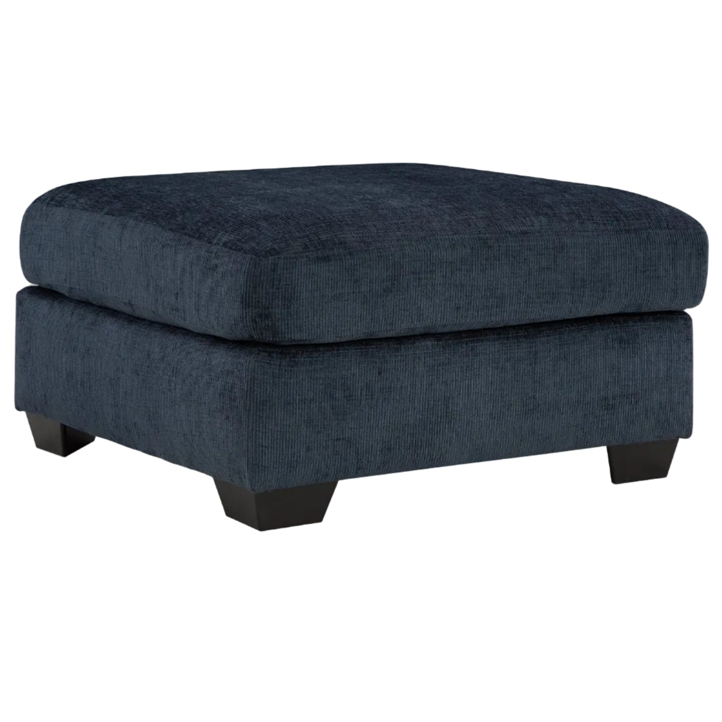 Aviemore Oversized Accent Ottoman - Navy