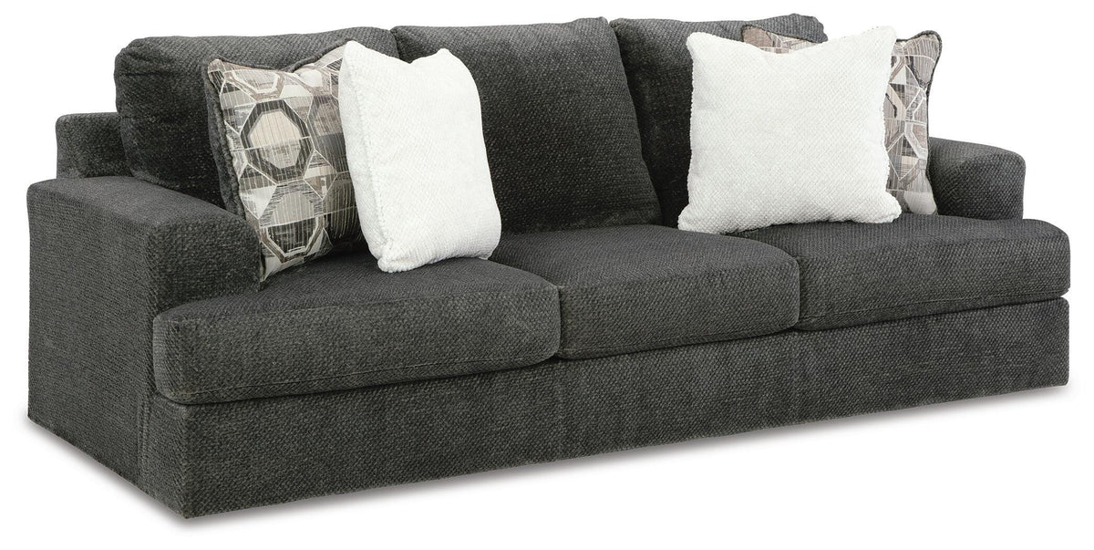 Karinne Sofa and Loveseat - Smoke