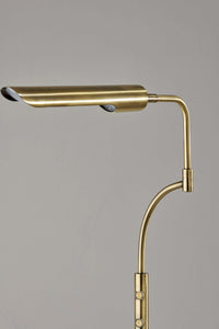 Notion LED Floor Lamp w. Smart Switch- Antique Brass