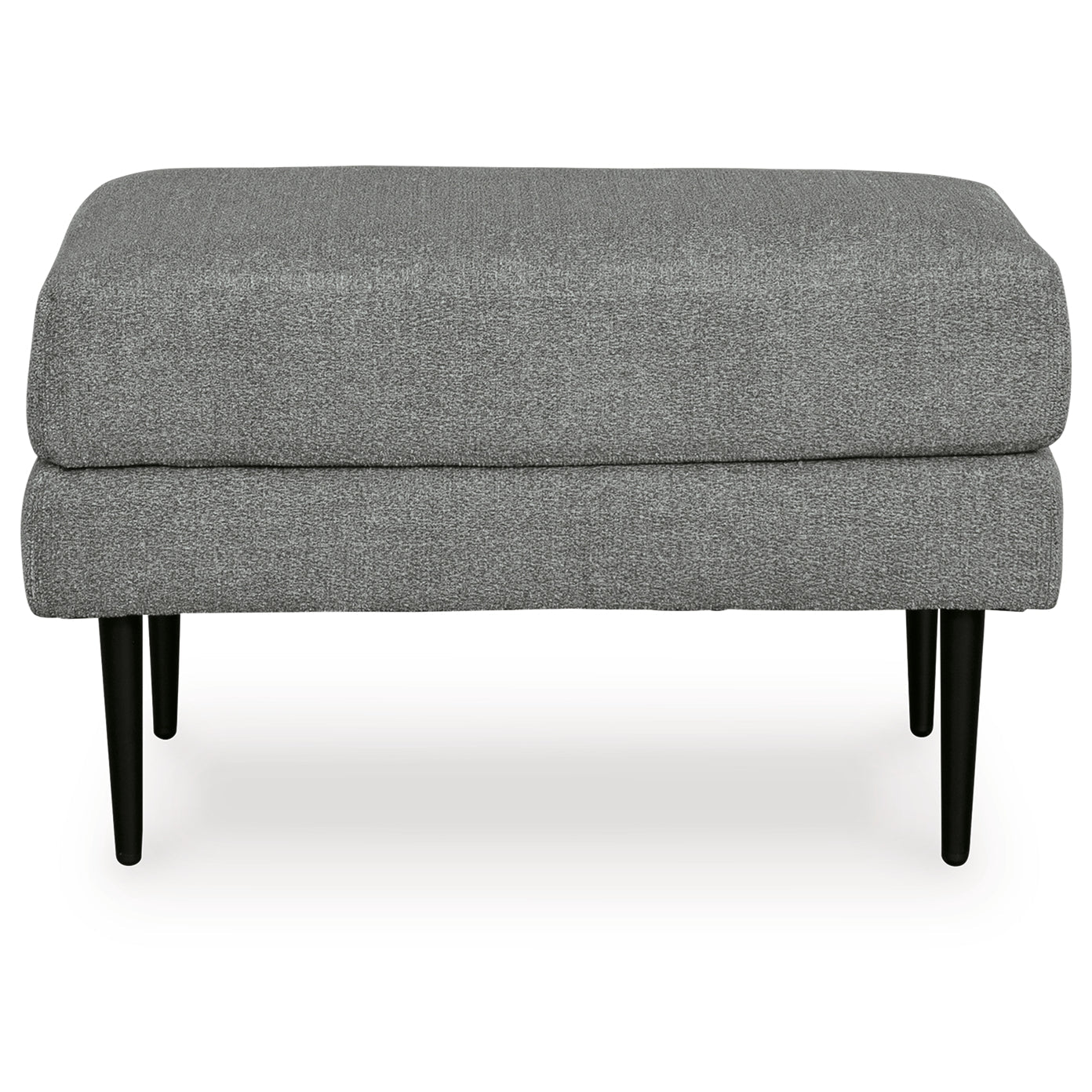 Hazela Chair and Ottoman - Black