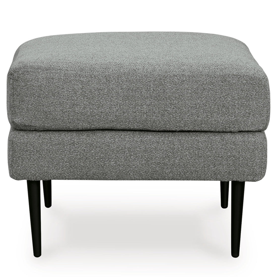 Hazela Chair and Ottoman - Black
