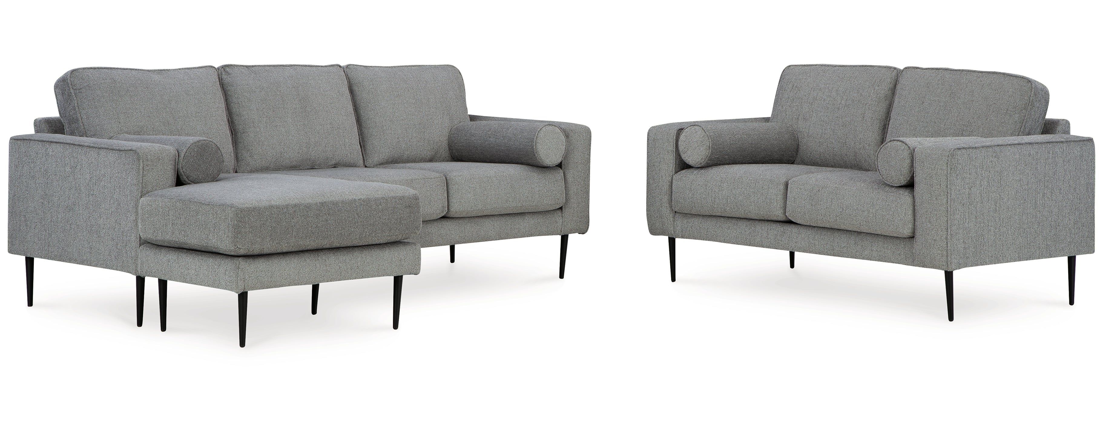 Hazela Sofa Chaise and Loveseat