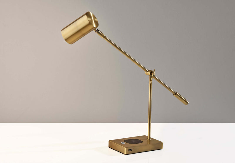 Coral Charge LED Desk Lamp