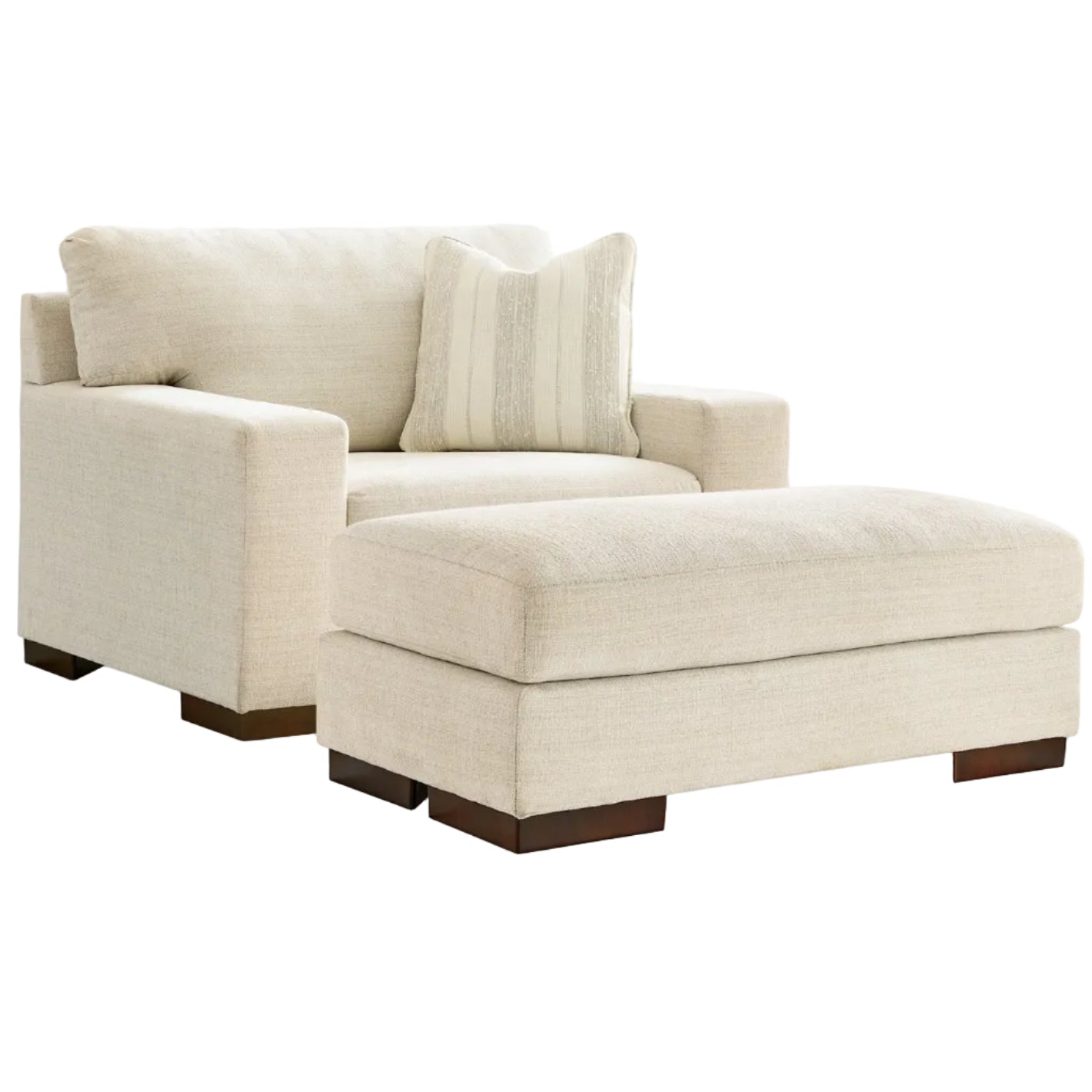 Maggie Chair and Ottoman
